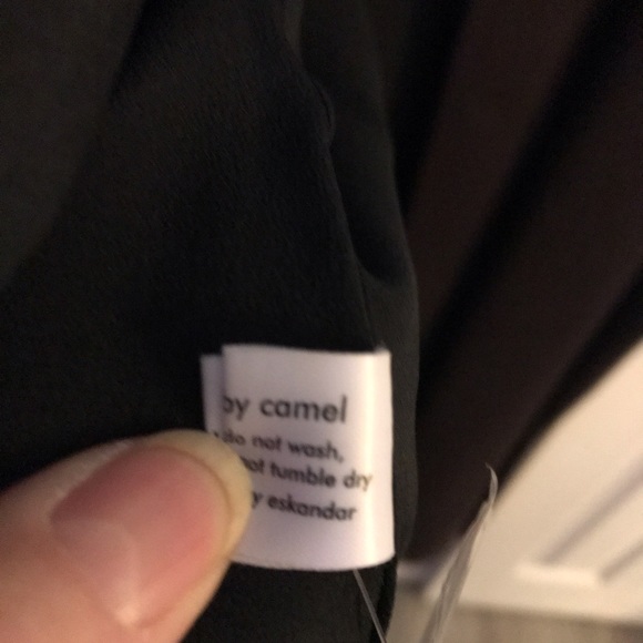 ESKANDAR Imperial brown coat. Size 2. Camel hair, silk lining. Never worn. - Picture 5 of 8